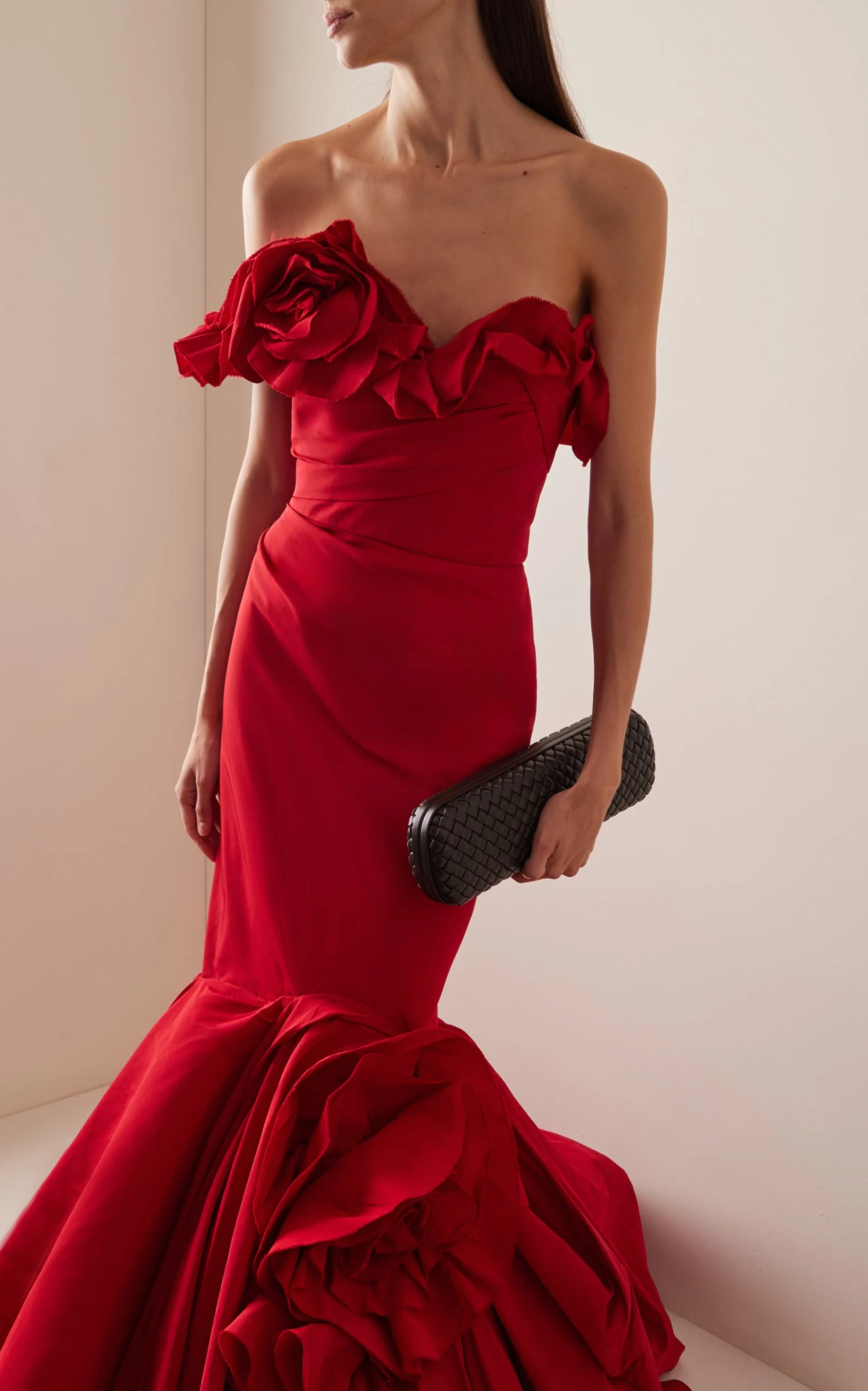 Marchesa Rose Taffeta Gown 3 Marchesa Rose Taffeta Gown