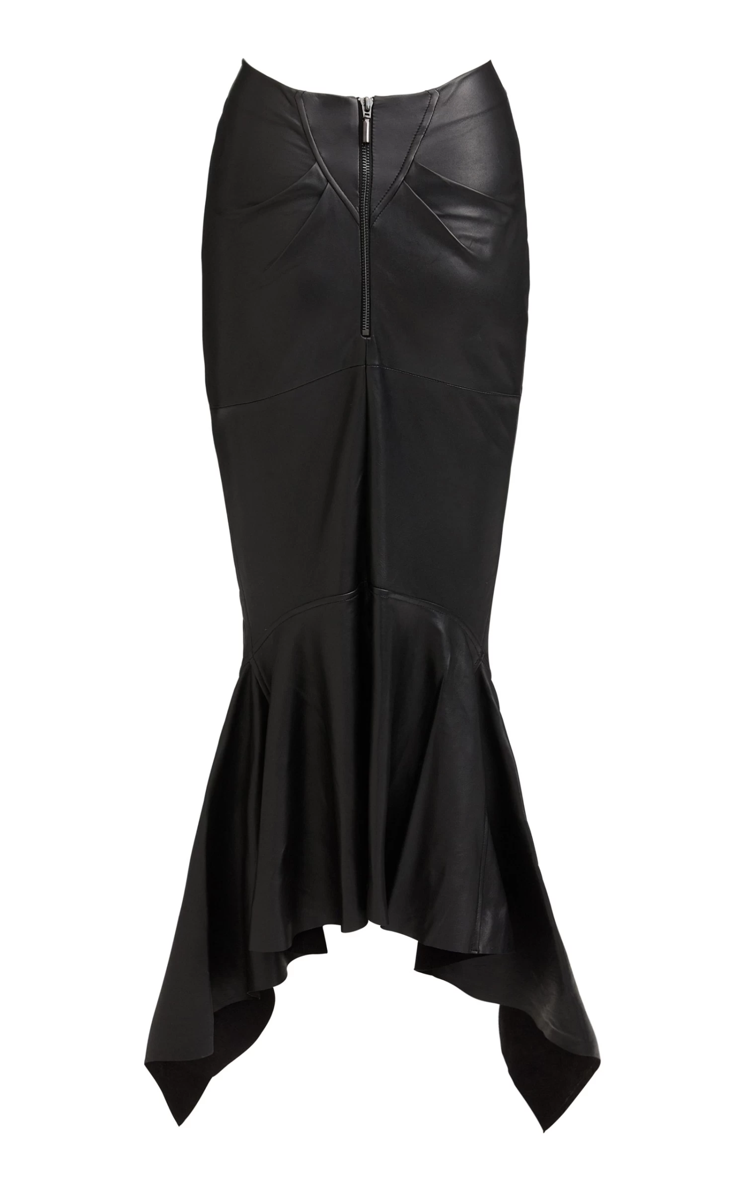 Analogy Leather Midi Skirt 4 Analogy Leather Midi Skirt - Image 2