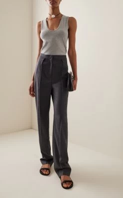 Stretch Cotton Tank Top