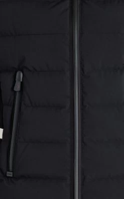 Lamoura Hooded Down Jacket -Lady Fashion Store moncler grenoble black lamoura jacket 3