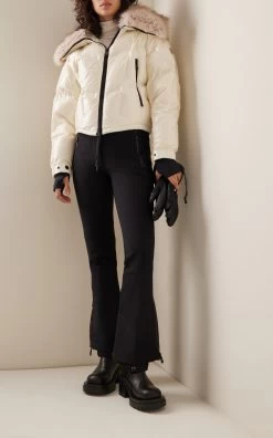 Groisy Nylon Légere Down Jacket -Lady Fashion Store moncler grenoble white groisy bomber 1