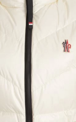 Three-Layer Fleece Ski Suit -Lady Fashion Store moncler grenoble white knitwear clothing ensemble 2 3