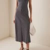 Billy Maxi Dress -Lady Fashion Store more noir stripe billy dress
