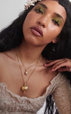 Drippy 14k Gold-Plated Necklace