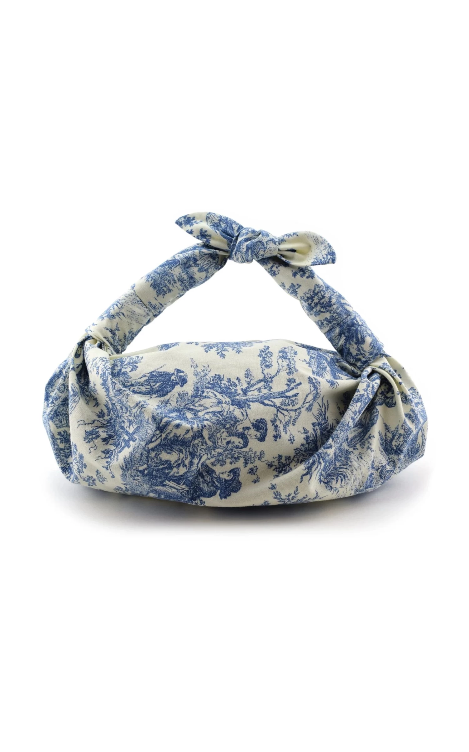 Knot Toile De Jouy Cotton Bag 3 Knot Toile De Jouy Cotton Bag