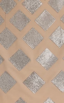 Gia Rhinestone-Embellished Jersey Mini Dress 9 Gia Rhinestone-Embellished Jersey Mini Dress -Lady Fashion Store nue studio neutral gia strapless rhinestone embellished jersey mini dress 3