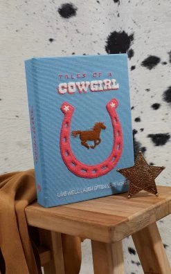 The Tale Of A Cowgirl Book Clutch