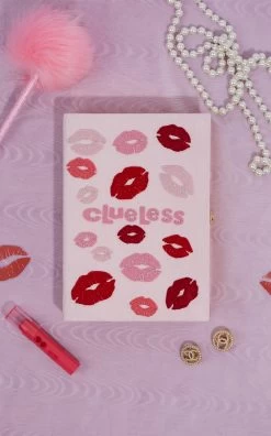 Clueless Kisses Book Clutch