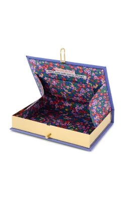 Love Me, Love Me Not Book Clutch -Lady Fashion Store olympia le tan purple love me love me not book clutch 2