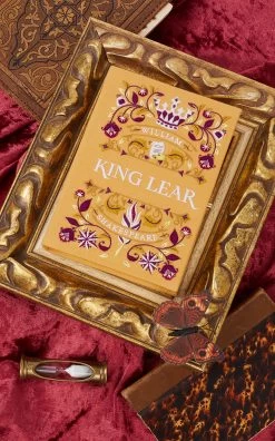 King Lear Book Clutch