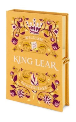 King Lear Book Clutch -Lady Fashion Store olympia le tan yellow king lear book clutch 3