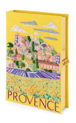 Provence Book Clutch 9 Provence Book Clutch -Lady Fashion Store olympia le tan yellow provence book clutch 3