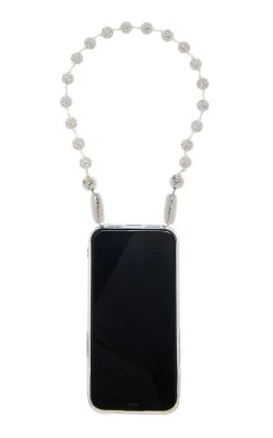 Disco Pave Wristlet Phone Case/Cord Set 10 Disco Pave Wristlet Phone Case/Cord Set -Lady Fashion Store ossa white disco pave wristlet 3