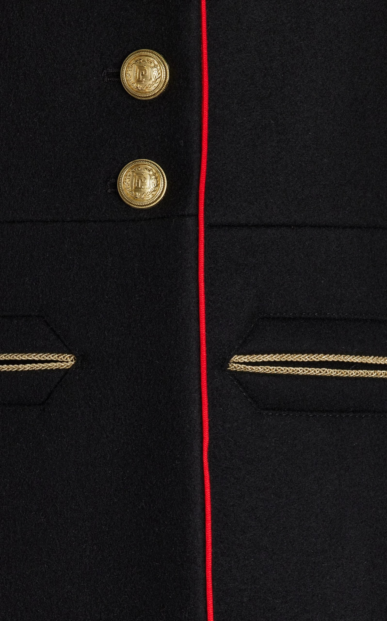 Paco Rabanne Fitted Wool-Blend Coat 8 Paco Rabanne Fitted Wool-Blend Coat - Image 6