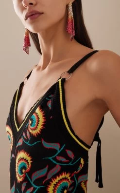 Paco Rabanne Boucle D'Oreill Aluminum Earrings