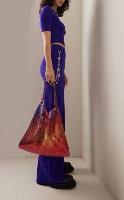 Paco Rabanne Pixel Aluminum Tote
