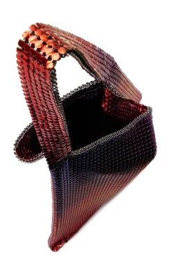 Paco Rabanne Pixel Aluminum Tote -Lady Fashion Store paco rabanne multi pixel aluminum tote 3