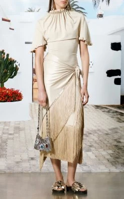 Paco Rabanne 1969 Nano Gem-Embellished Chainmail Bag -Lady Fashion Store paco rabanne silver 1970 nano gem embellished brass shoulder bag 4