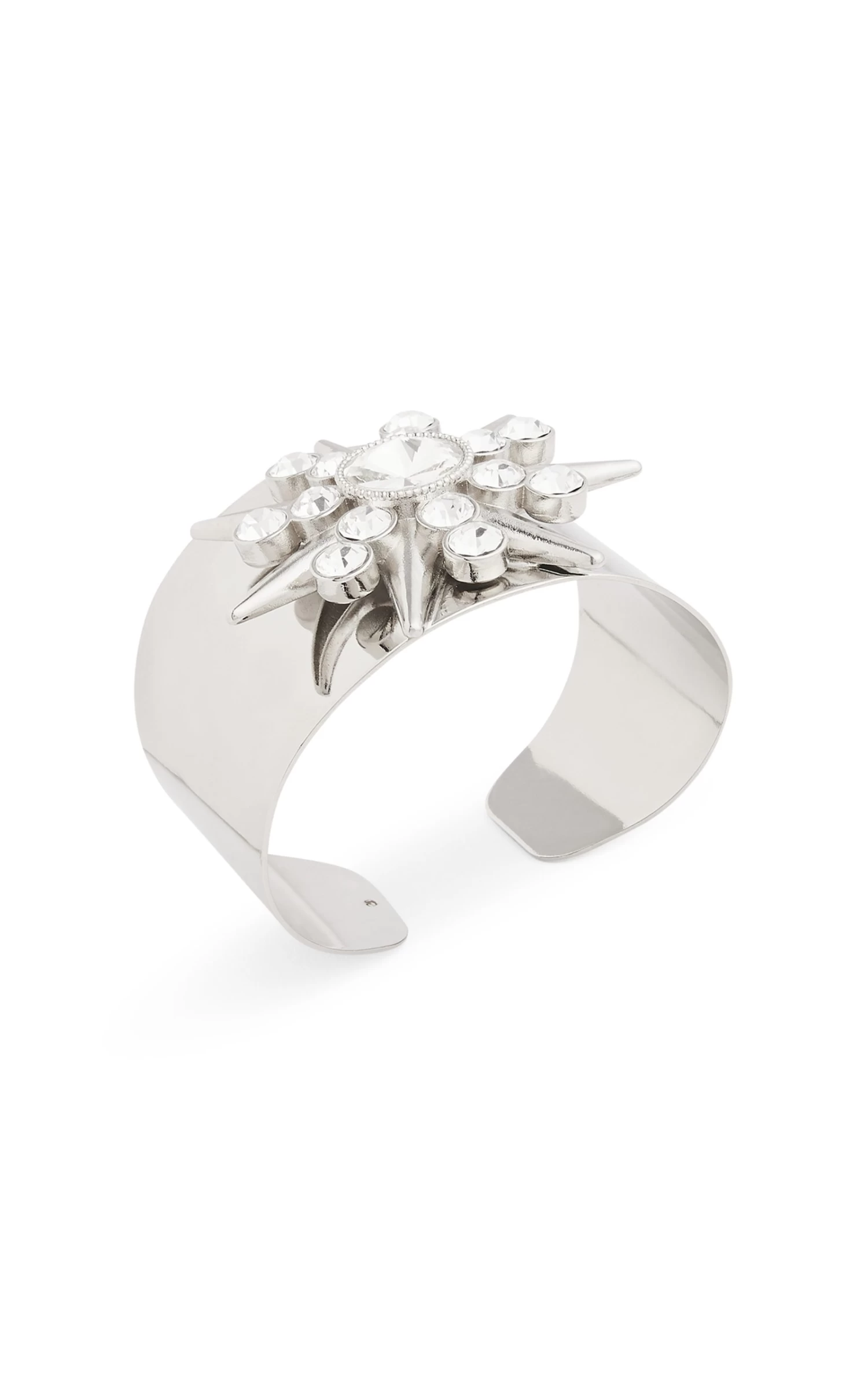 Paco Rabanne Brass & Glass Cuff 4 Paco Rabanne Brass & Glass Cuff - Image 2