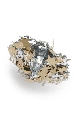 Paco Rabanne Sparkle Nano Shoulder Bag -Lady Fashion Store paco rabanne silver sparkle nano shoulder bag 2 3