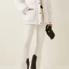 Oversized Belted Puffed Parka -Lady Fashion Store perfect moment white oversized puffed parka