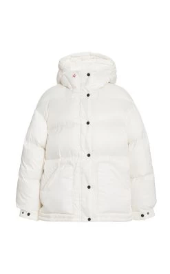 Oversized Belted Puffed Parka -Lady Fashion Store perfect moment white oversized puffed parka 3