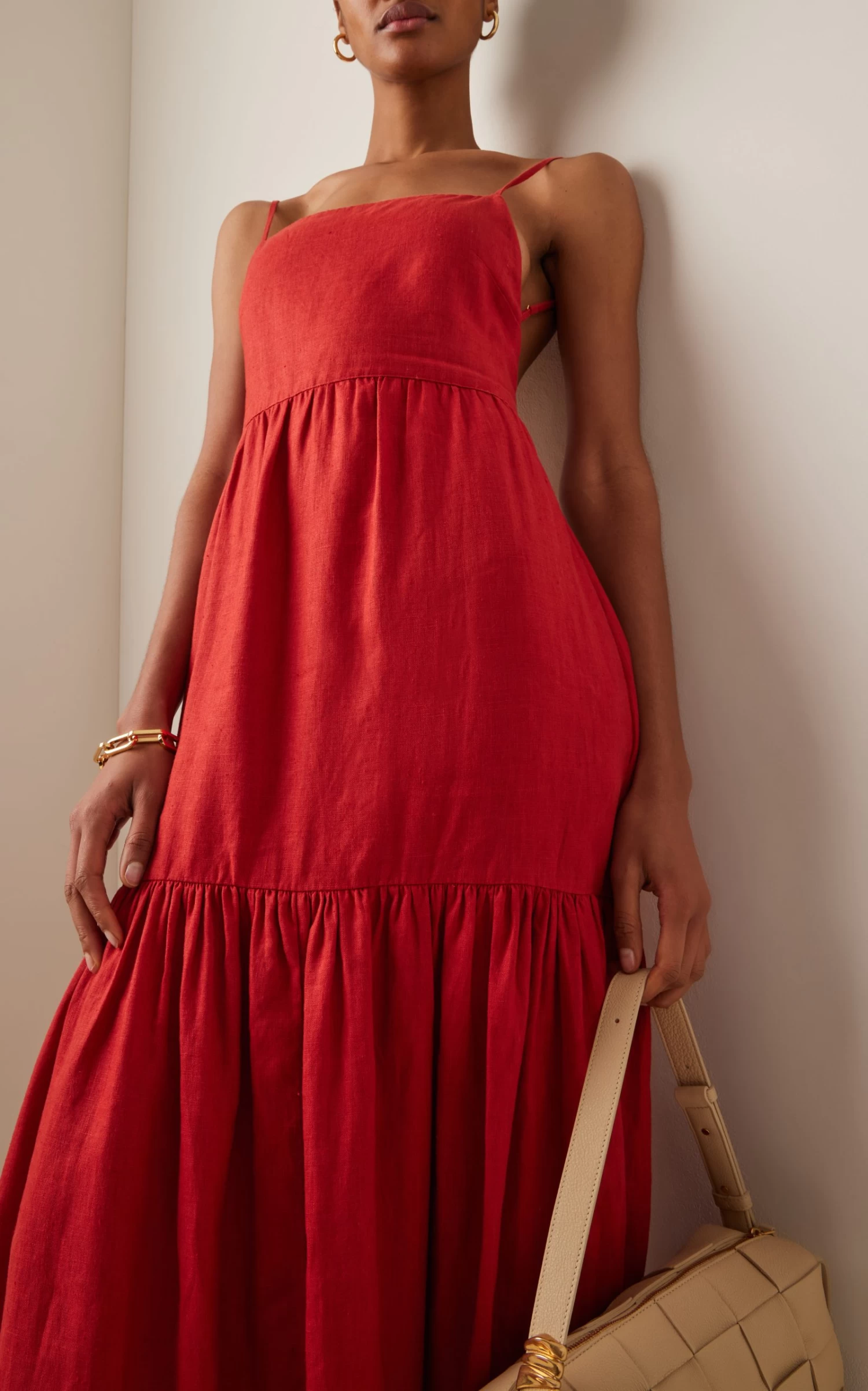 Exclusive Ellie Linen Maxi Dress 4 Exclusive Ellie Linen Maxi Dress - Image 2