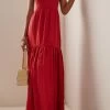 Exclusive Ellie Linen Maxi Dress