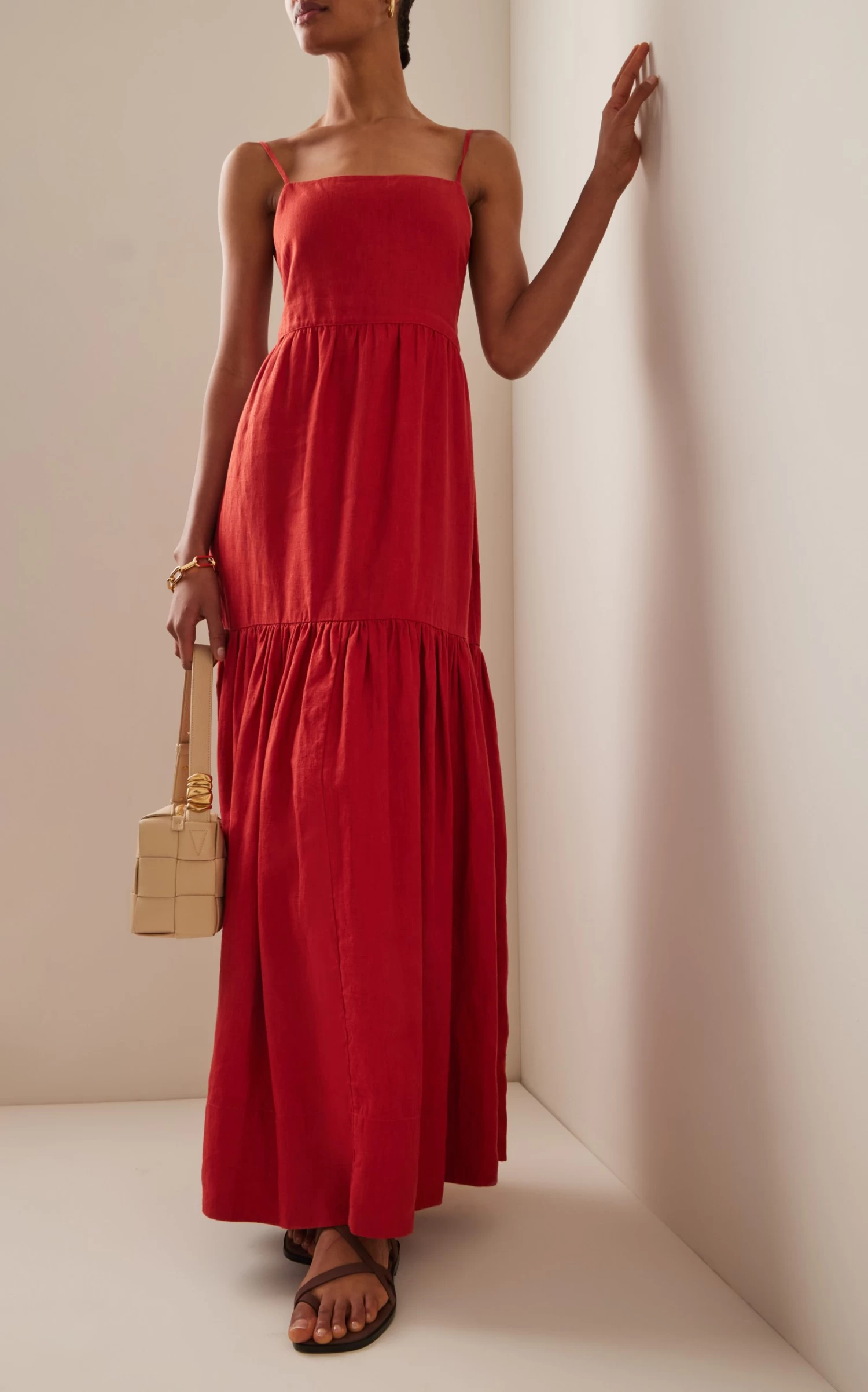 Exclusive Ellie Linen Maxi Dress 3 Exclusive Ellie Linen Maxi Dress