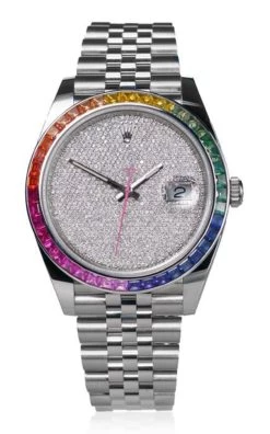 Reflekt Covert Rainbow DateJust Watch