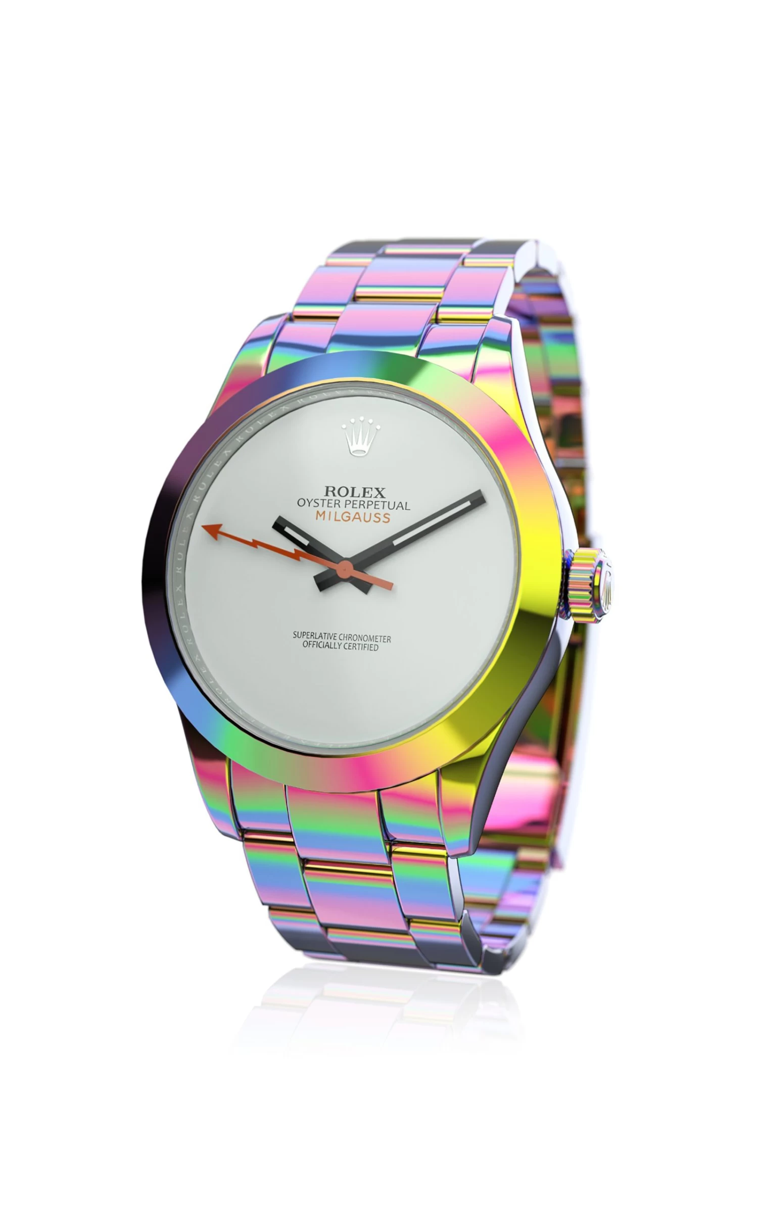 Retroleum White Milgauss Watch 4 Retroleum White Milgauss Watch - Image 2