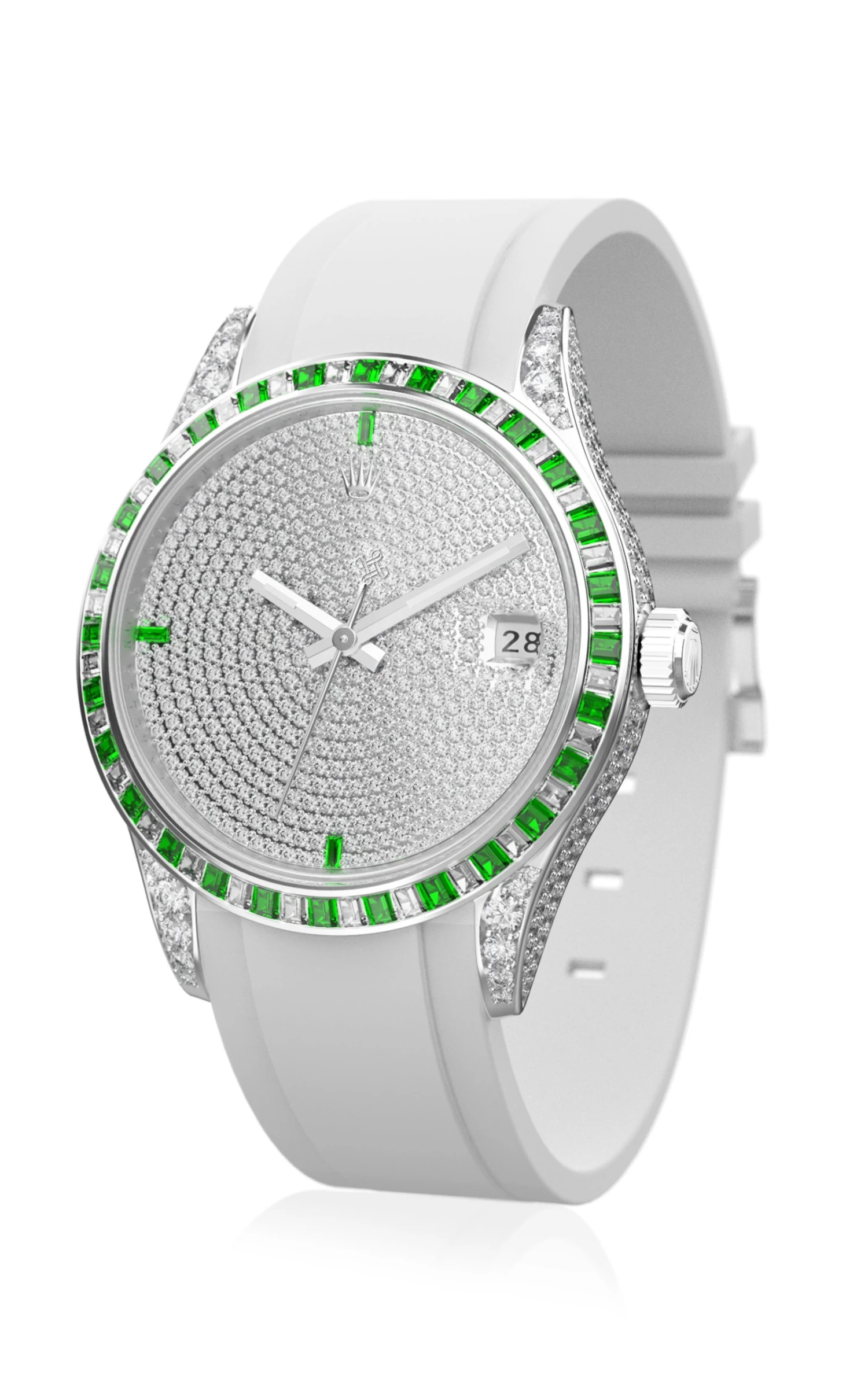 Reflekt Date Just Roulette Diamond Watch 3 Reflekt Date Just Roulette Diamond Watch