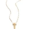 Freccia 18K Yellow Gold Necklace 1 Freccia 18K Yellow Gold Necklace -Lady Fashion Store renato cipullo gold 18kyellow gold freccia pendant