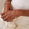 Vintage Charm 18K Gold Bracelet -Lady Fashion Store renna gold vintage charm bracelet