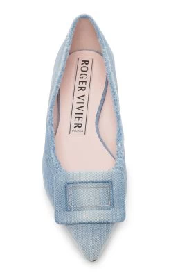 Gommettine Denim Flats
