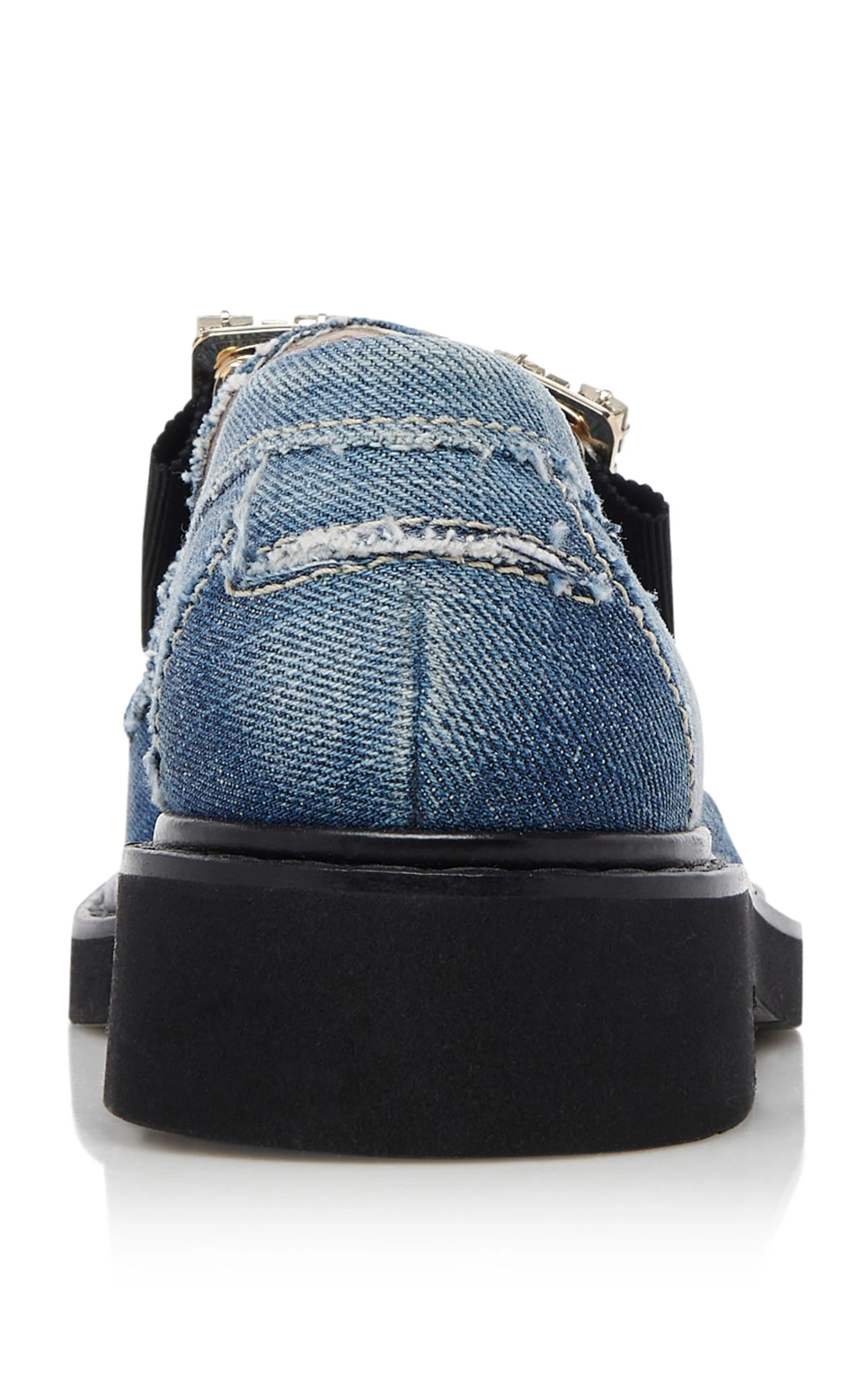 Viv Rangers Buckle Denim Loafers 4 Viv Rangers Buckle Denim Loafers - Image 2