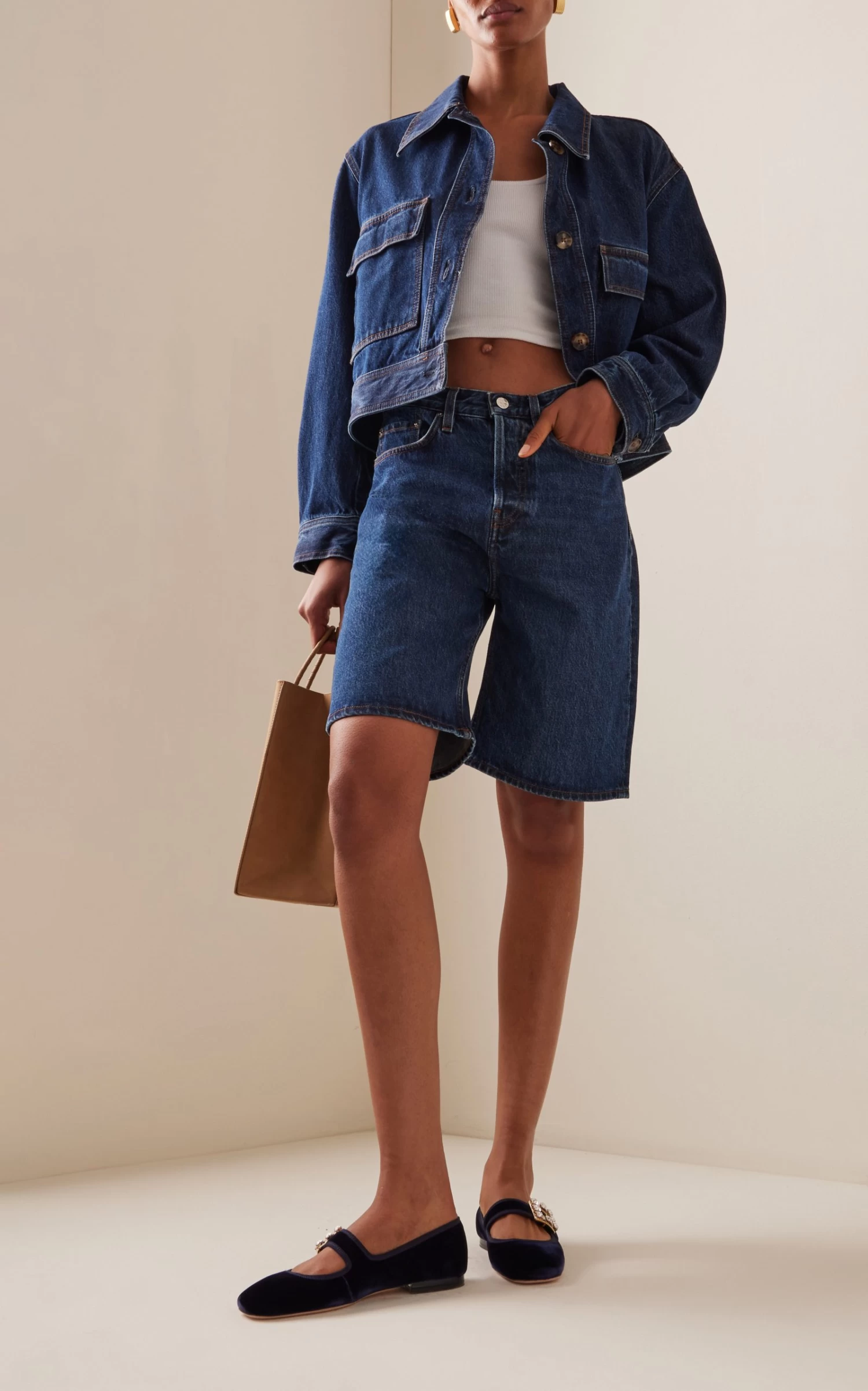 Tres Vivier Velvet Flats 4 Tres Vivier Velvet Flats - Image 2