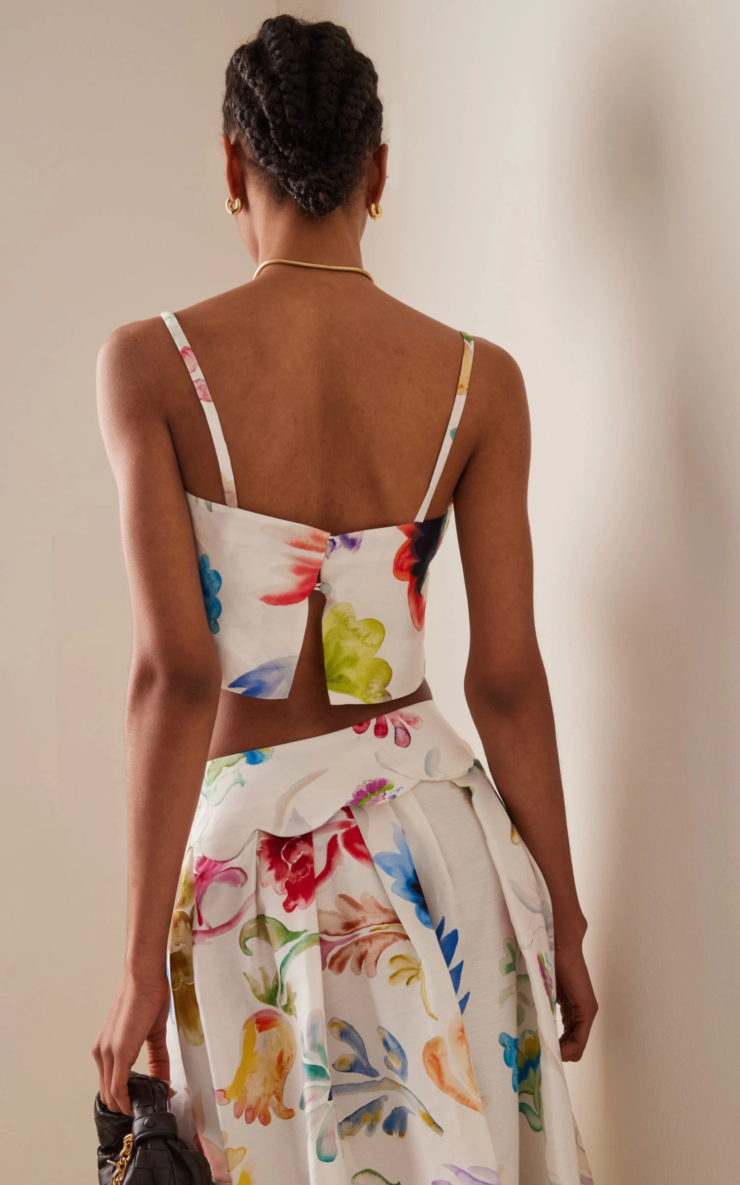 Linen-Blend Cropped Top 5 Linen-Blend Cropped Top - Image 3