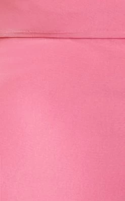 Silk Faille Mini Skirt -Lady Fashion Store rosie assoulin pink silk faille mini skirt 6