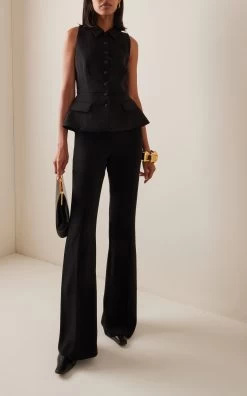 SELF PORTRAIT Tailored Peplum Jumpsuit