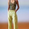 Haze Pleated Pants 2 Haze Pleated Pants -Lady Fashion Store siedres green haze pleated pants