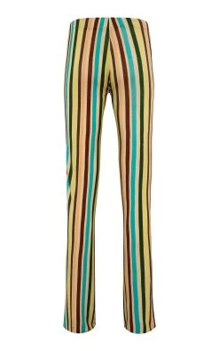 Sely Striped Knit Pants 7 Sely Striped Knit Pants -Lady Fashion Store siedres multi sely striped knit pants 2