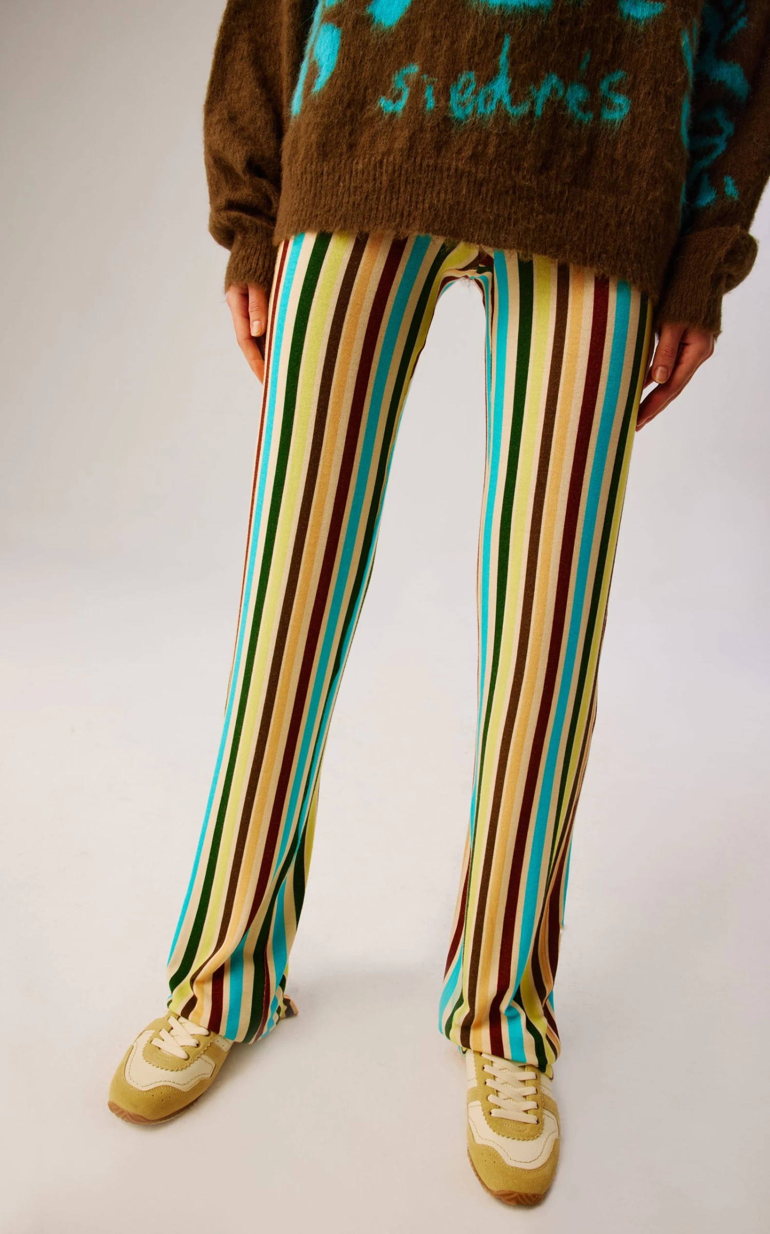 Sely Striped Knit Pants 3 Sely Striped Knit Pants