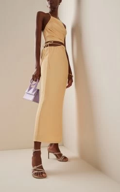 Roisin Cutout Stretch-Knit Skirt