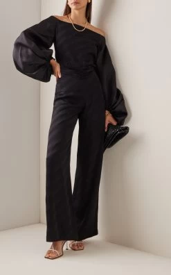 Lady Fashion Store -Lady Fashion Store silvia tcherassi black stephanie blouse 1