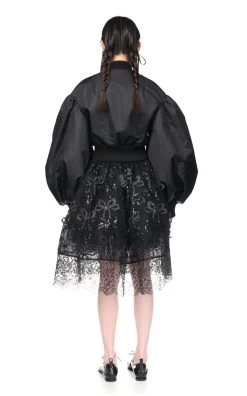 Simone Rocha Lace Midi Tutu Skirt 8 Simone Rocha Lace Midi Tutu Skirt -Lady Fashion Store simone rocha black lace midi tutu skirt 2