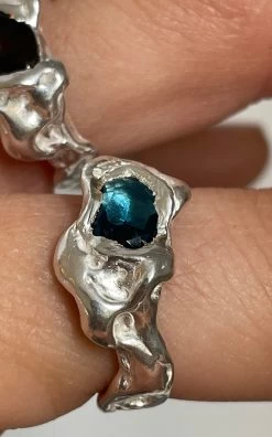 Ola Topaz Sterling Silver Ring