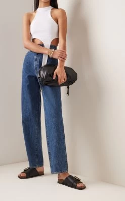 Jessy Rigid High-Rise Relaxed-Leg Jeans