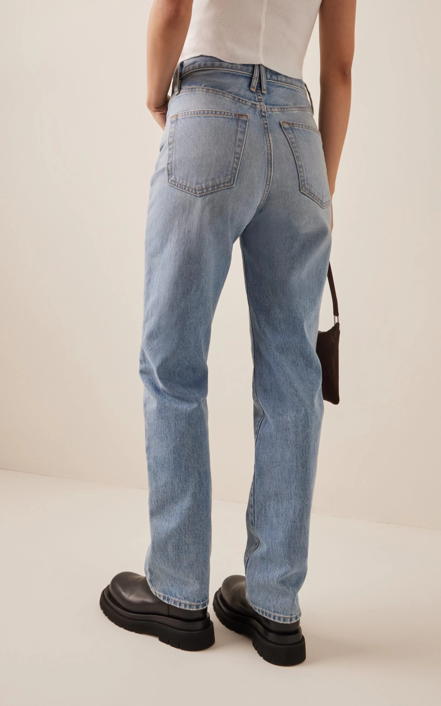 London Rigid High-Rise Straight-Leg Jeans 5 London Rigid High-Rise Straight-Leg Jeans - Image 3