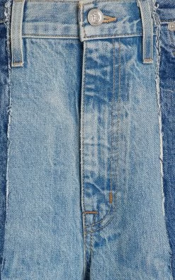Eva Paneled High-Rise Wide-Leg Jeans -Lady Fashion Store slvrlake medium wash eva paneled high rise wide leg jeans 3